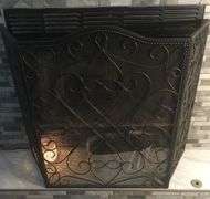 Heavy Southern Living Homes Fire Place Decorative Metal &  Mesh