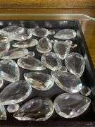 40 Tear Drop Crystals