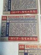 Vintage Hit Stars trading Cards