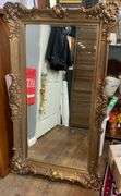 59” x 35” Huge Vintage Gold Mirror