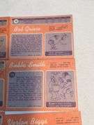 18 Vintage Trading Cards