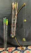 Darton SL50 Compound Bow with Kwikee Kwiver Clamp-On 6-Arrow Bow Quiver & 11 Arrows