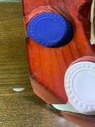 Vintage Wooden Poker Caddy