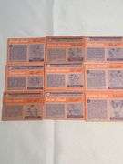 18 Vintage Trading Cards