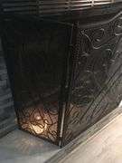 Heavy Southern Living Homes Fire Place Decorative Metal &  Mesh