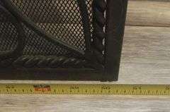 Heavy Southern Living Homes Fire Place Decorative Metal &  Mesh