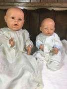 2  Realistic Silicone Rubber Life Like Baby Dolls, Anatomically Correct