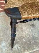 Antique Black Sikes Co Chair