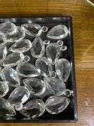 40 Tear Drop Crystals