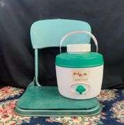 Vintage Stadium Seat & Vintage Coleman Thermos Gallon Water Jug