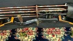 Darton SL50 Compound Bow with Kwikee Kwiver Clamp-On 6-Arrow Bow Quiver & 11 Arrows