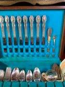 W.M. Rogers Reinforced Silver Plate AA Set