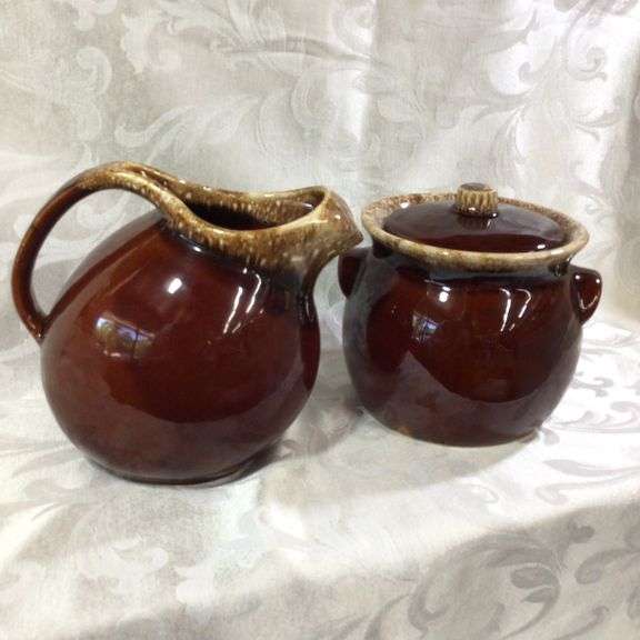 Two Piece Hull USA Pottery  Set