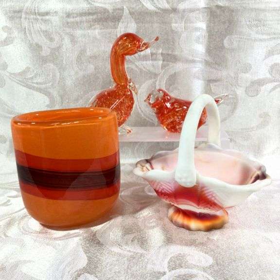 Cool Orange Glass Lot