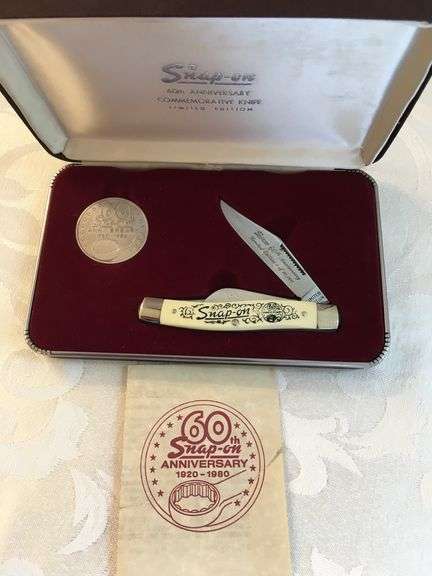 Vintage Snap On 60th Anniversary Knife