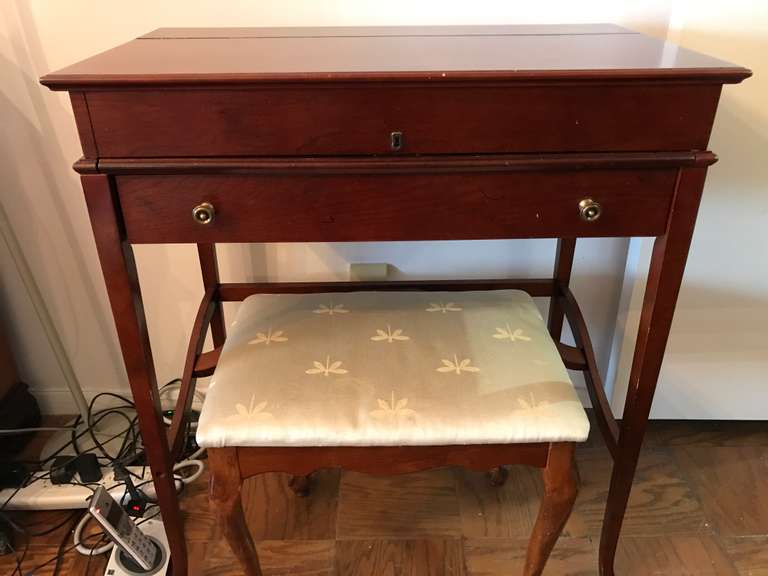 Writing Desk / Vanity with Stool