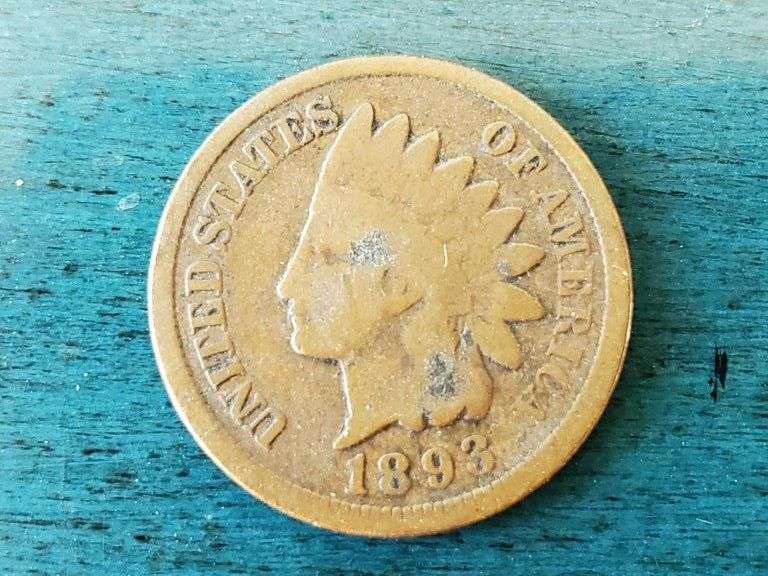 1893 Indian Head Penny