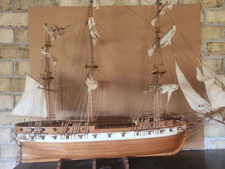 Large Model Ship of the US Constellation 1798