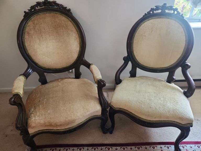 Pair of Victorian Side Chairs