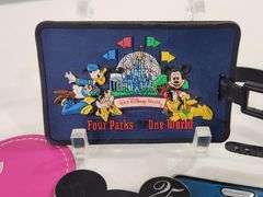 Disney and Mickey Mouse Key Chain and Luggage Tags Collection