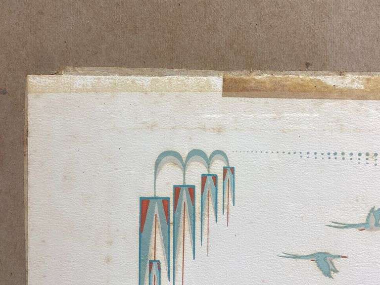 Deer Print by Artist Woody Crumbo