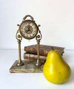 Vintage Clock with Marble Base