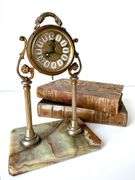 Vintage Clock with Marble Base