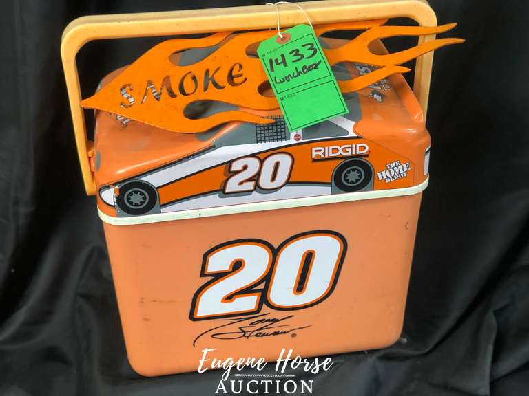 Tony Stewart cooler/sign