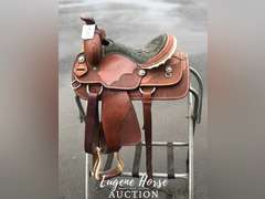 Youth roper saddle