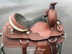 Youth roper saddle