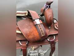 Youth roper saddle