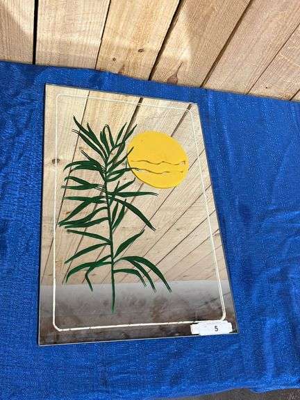 Mirrored wall hanging