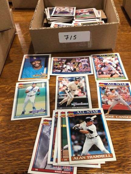 1991 Topps Baseball Cards