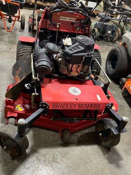 Bradley Mowers 52” stand behind zero turn mower