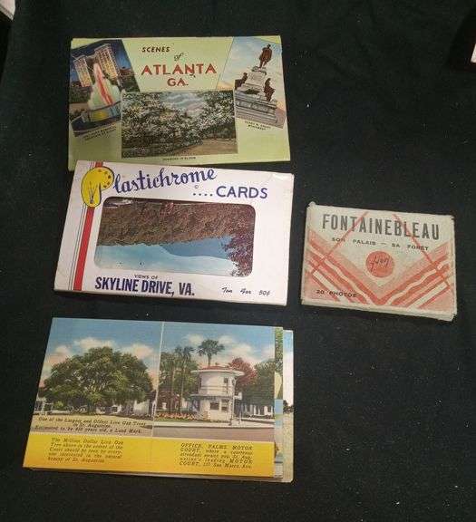 Vintage wallets and postcards Auction Services LTD