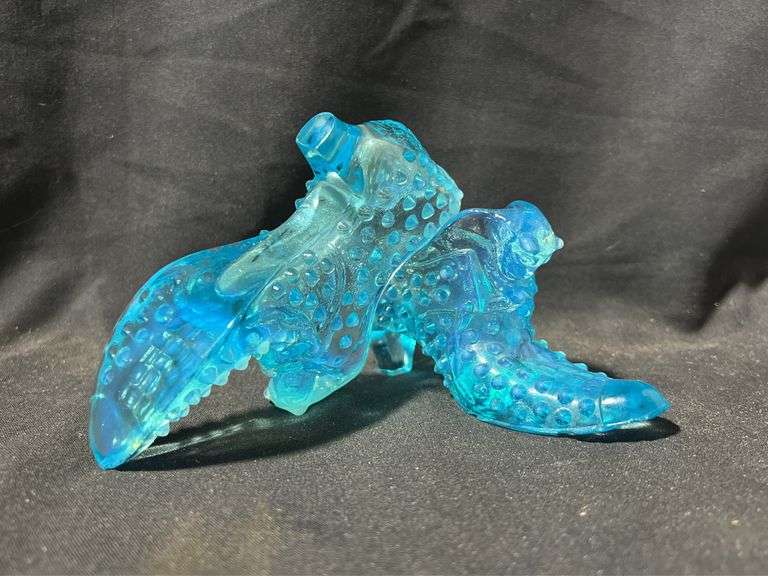Fenton glass slippers