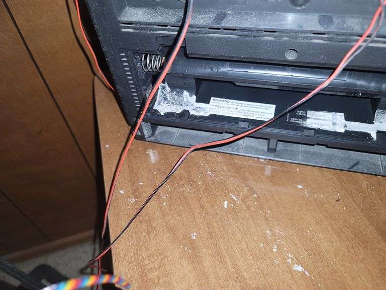 CD player with radio and double tape player