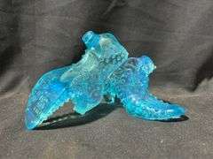 Fenton glass slippers