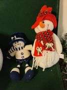 Plush snowmen