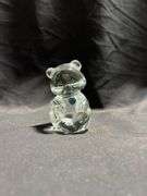 Vintage Fenton glass birthstone bear
