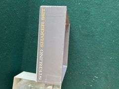 Sterling shakers, Kirk Stieff knife