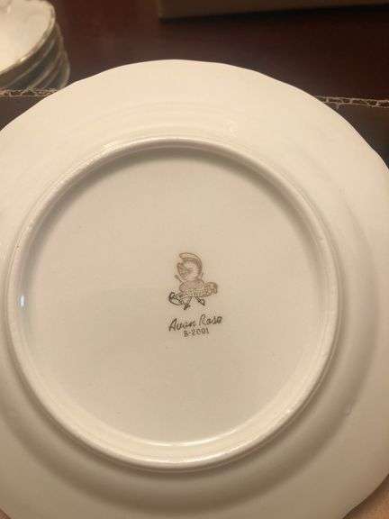 Warwick Avon Rose china