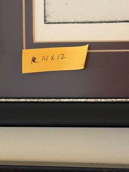Framed Signed Art