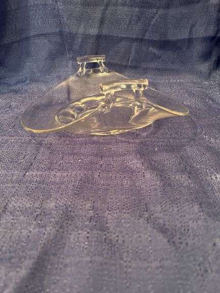 Glass serving bowls