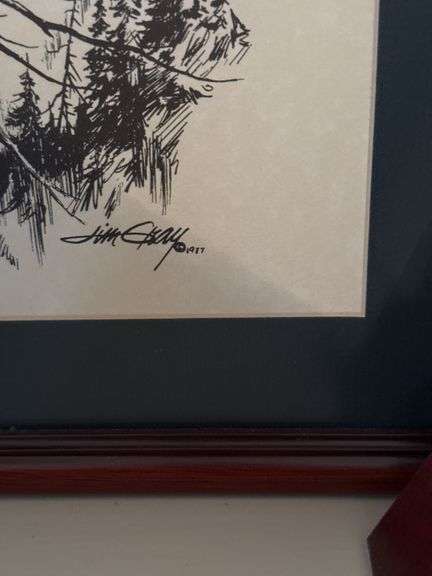 Jim Gray Framed Art