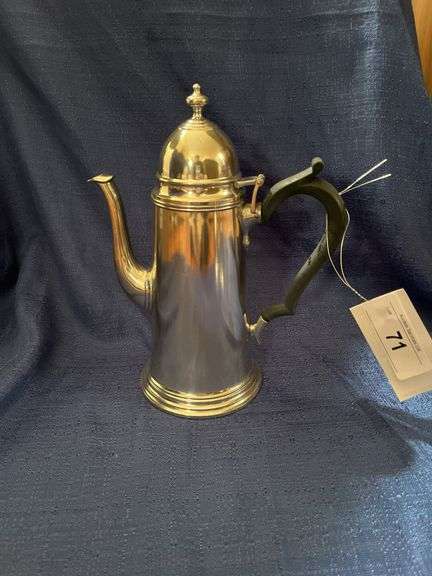 Pewter tea set