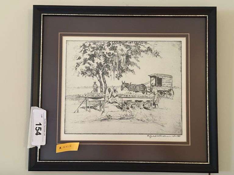 Framed Signed Art