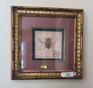 Framed Bumblebee Art