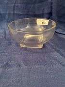 Glass serving bowls