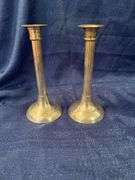 Candlesticks and vase